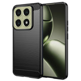 Husa pentru Xiaomi 14T, Techsuit Carbon Silicone, albastru