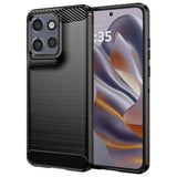 Husa pentru Motorola Edge 50 Neo, Techsuit Carbon Silicone, albastru