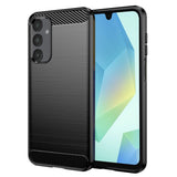 Husa pentru Samsung Galaxy A16 4G, Techsuit Carbon Silicone, albastru