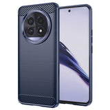 Husa pentru Realme 13 Pro, Techsuit Carbon Silicone, albastru