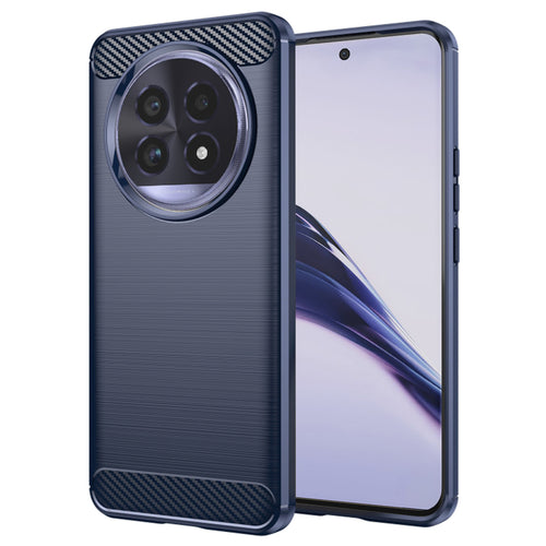 Husa pentru Realme 13 Pro, Techsuit Carbon Silicone, albastru