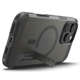 Husa pentru iPhone 16 Pro, Spigen Tough Armor MagSafe (ACS09072), negru