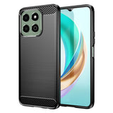 Husa pentru Honor X6b, Techsuit Carbon Silicone, albastru