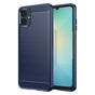 Husa pentru Samsung Galaxy A06 4G, Techsuit Carbon Silicone, albastru