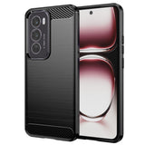 Husa pentru OPPO Reno12 Pro, Techsuit Carbon Silicone, albastru