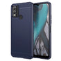 Husa pentru Nokia C22, Techsuit Carbon Silicone, albastru