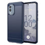 Husa pentru Nokia X30, Techsuit Carbon Silicone, albastru