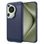 Husa pentru Huawei Pura 70 Ultra, Techsuit Carbon Silicone, albastru