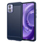 Husa pentru Motorola Edge 30 Neo, Techsuit Carbon Silicone, albastru