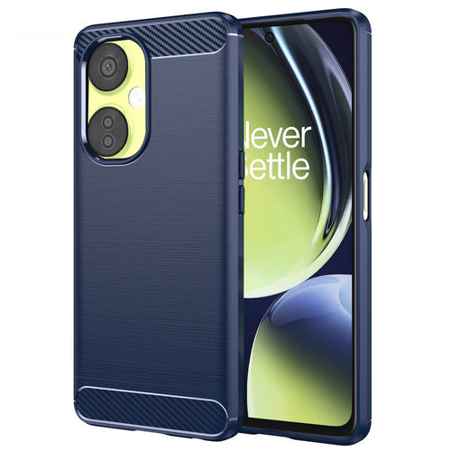 Husa pentru OnePlus Nord CE 3 Lite, Techsuit Carbon Silicone, albastru
