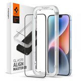 Folie de protectie pentru iPhone 13, Spigen Glas.tR Align Master (AGL03725)