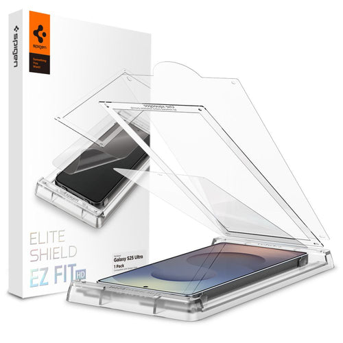 Folie de protectie pentru Samsung Galaxy S25 Ultra, Spigen Elite Shield EZ Fit HD (AFL09083)