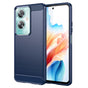Husa pentru OPPO A79 5G, Techsuit Carbon Silicone, albastru