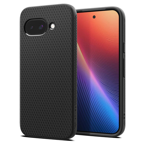 Husa pentru Google Pixel 9a, Spigen Liquid Air (ACS09039), negru
