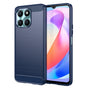 Husa pentru Honor X6a, Techsuit Carbon Silicone, albastru