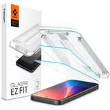 Folie de protectie pentru Google Pixel 9a, Spigen (2 pack) Glas.tR EZ-FIT (AGL08938)