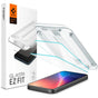 Folie de protectie pentru Google Pixel 9a, Spigen (2 pack) Glas.tR EZ-FIT (AGL08938)