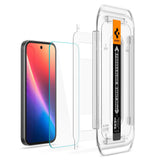 Folie de protectie pentru Google Pixel 9a, Spigen (2 pack) Glas.tR EZ-FIT (AGL08938)