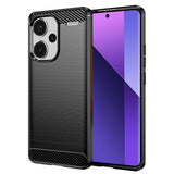 Husa pentru Xiaomi Redmi Note 13 Pro+ 5G, Techsuit Carbon Silicone, albastru