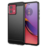 Husa pentru Motorola Moto G84, Techsuit Carbon Silicone, albastru