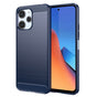 Husa pentru Xiaomi Redmi 12 4G, Techsuit Carbon Silicone, albastru