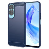 Husa pentru Honor 90 Lite, Techsuit Carbon Silicone, albastru