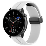 Curea pentru Withings ScanWatch 38mm, Techsuit Watchband 18mm (W011), alb