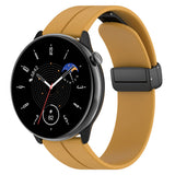 Curea pentru Withings ScanWatch 38mm, Techsuit Watchband 18mm (W011), galben