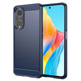Husa pentru OPPO A98 5G, Techsuit Carbon Silicone, albastru