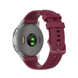 Curea pentru Withings ScanWatch 38mm, Techsuit Watchband 18mm (W006), bordo