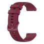 Curea pentru Withings ScanWatch 38mm, Techsuit Watchband 18mm (W006), bordo