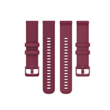Curea pentru Withings ScanWatch 38mm, Techsuit Watchband 18mm (W006), bordo