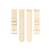 Curea pentru Withings ScanWatch 38mm, Techsuit Watchband 18mm (W006), crem