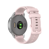 Curea pentru Withings ScanWatch 38mm, Techsuit Watchband 18mm (W006), alb