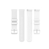Curea pentru Withings ScanWatch 38mm, Techsuit Watchband 18mm (W006), alb