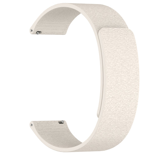 Curea pentru Withings ScanWatch 38mm, Techsuit Watchband 18mm (W074), bej