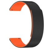 Curea pentru Withings ScanWatch 38mm, Techsuit Watchband 18mm (W074), negru;portocaliu