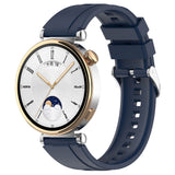 Curea pentru Withings ScanWatch 38mm, Techsuit Watchband 18mm (W075), bleumarin