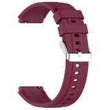 Curea pentru Withings ScanWatch 38mm, Techsuit Watchband 18mm (W075), bordo