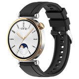 Curea pentru Withings ScanWatch 38mm, Techsuit Watchband 18mm (W075), alb