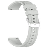 Curea pentru Withings ScanWatch 38mm, Techsuit Watchband 18mm (W075), alb