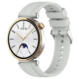 Curea pentru Withings ScanWatch 38mm, Techsuit Watchband 18mm (W075), alb