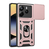 Husa pentru Xiaomi Redmi Note 14 4G (Regional), Techsuit CamShield Series, roz