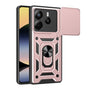 Husa pentru Xiaomi Redmi Note 14 4G (Standard), Techsuit CamShield Series, roz