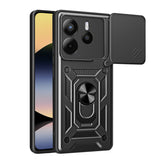 Husa pentru Xiaomi Redmi Note 14 4G (Standard), Techsuit CamShield Series, albastru