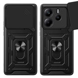 Husa pentru Xiaomi Redmi Note 14 4G (Standard), Techsuit CamShield Series, albastru