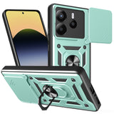 Husa pentru Xiaomi Redmi Note 14 5G, Techsuit CamShield Series, albastru