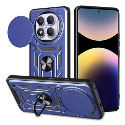 Husa pentru Xiaomi Redmi Note 14 Pro 4G, Techsuit CamShield Series, albastru