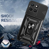 Husa pentru Xiaomi Redmi Note 14 Pro 4G, Techsuit CamShield Series, albastru