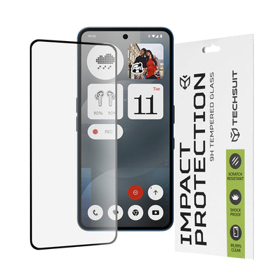 Folie de protectie pentru Nothing Phone (3a), Techsuit 111D Full Cover / Full Glue Glass